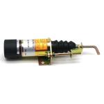 366-07197 Excavator Spare Parts Stop Solenoid 12V 24V Voltage