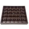 Buy cheap Brown Plastic Chocolate Packaging 30 Cavity Chocolate Blister Tray Disposable from wholesalers