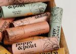 CMYK Color Cosmetic Paper Packaging Tea Tube