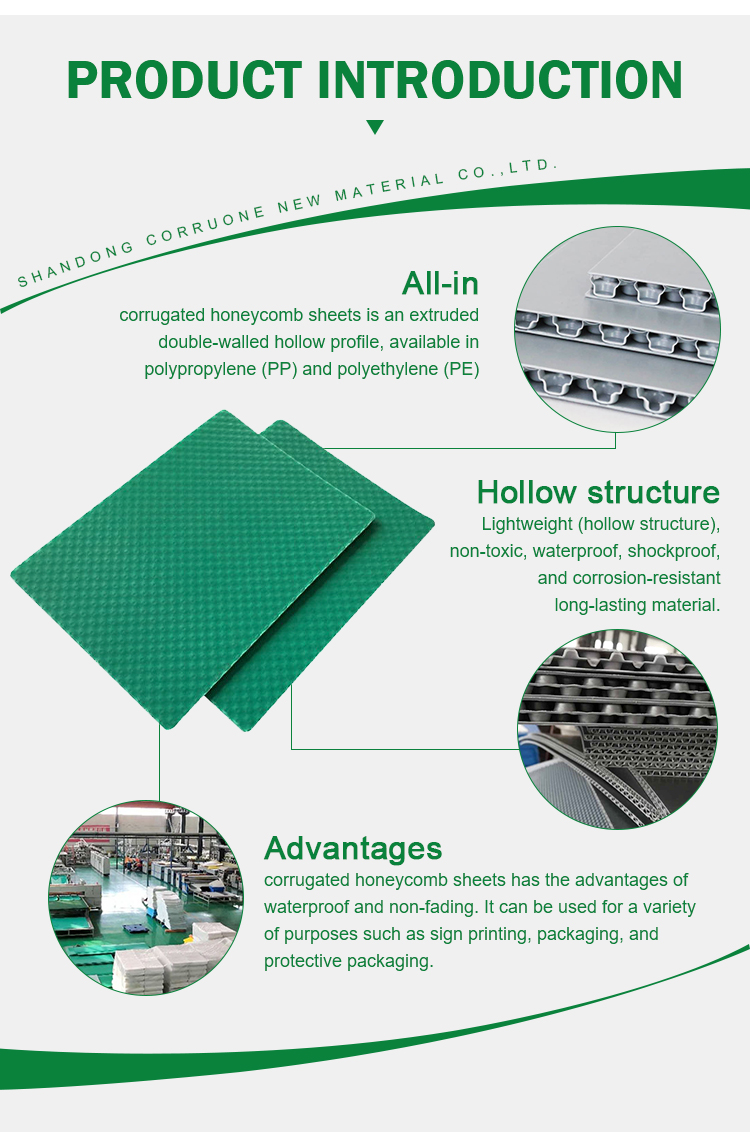 Extruded 10mm Correx Board 1500gsm White Correx Fluted Board