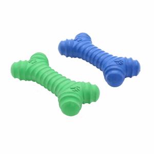Quality Durable Rubber Chew Toys 160g Weight 6cm Dog Treat Ball Dispenser wholesale
