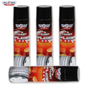 Quality 650ml Car Tyre Polish Spray Protection Foam Tyre Shining Spray wholesale
