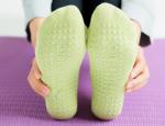 Lovely Design Breathable Women Yoga Pilates Socks / Cotton Ankle Socks