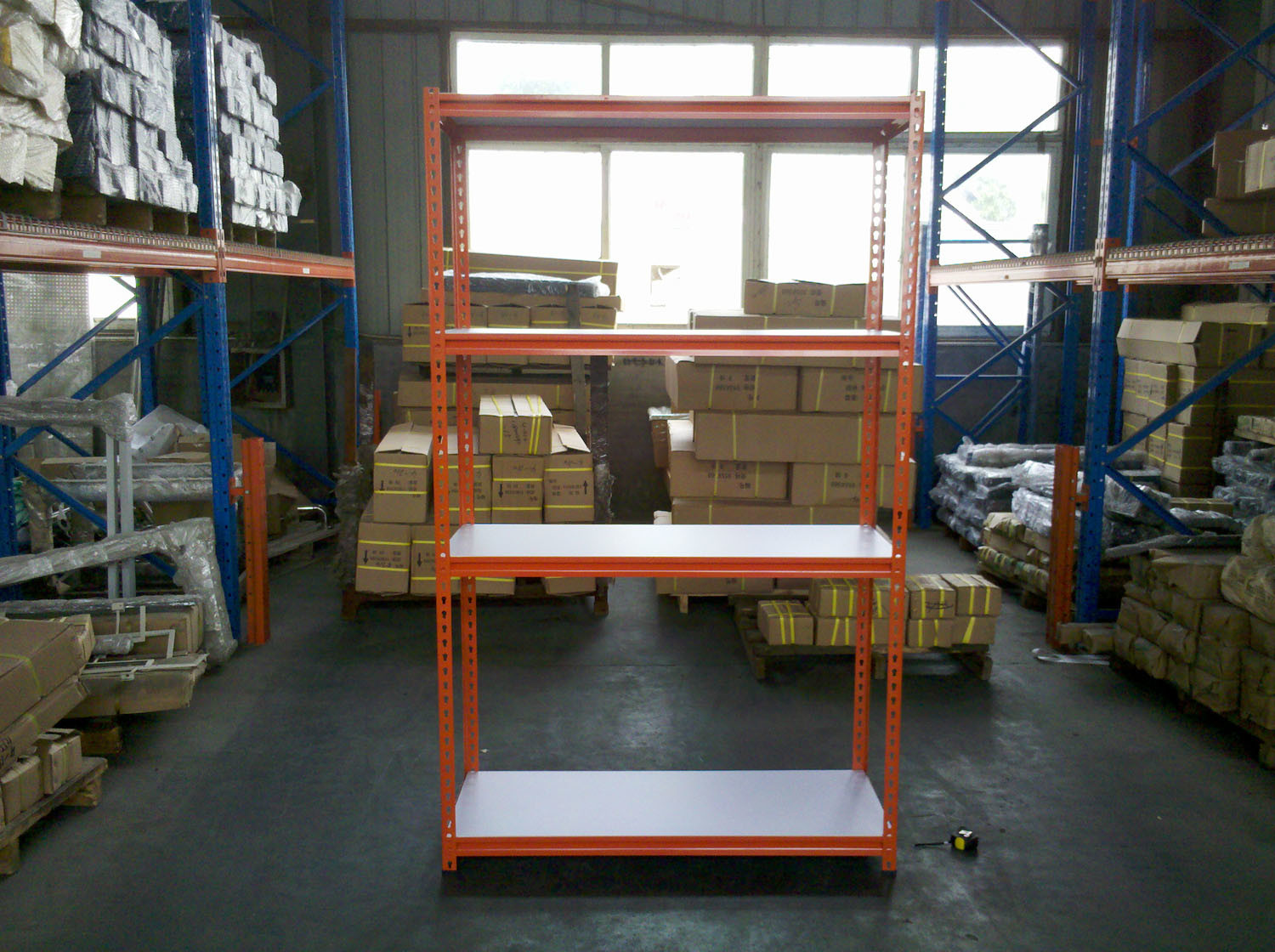 Multi Purpose Boltless Racking System , Adjustable Industrial Rivet Shelving