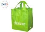 Trade Shows Personalized Non Woven Tote Bags Fashion Design Convenient