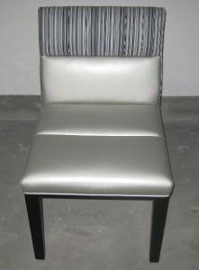 Quality wooden frame fabric/PU dining chair DC-0010 wholesale