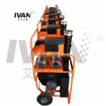 2 to 21 CFM Nozzle Positive and Negative Pressure Duct Air Leakage Tester with