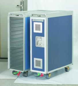 Quality CAAC Atlas Aircraft Meal Cart 810x301x1030mm With Dry Ice Tray wholesale