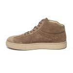 Anti Odor Mens Genuine Leather Khaki Lace Up Boots