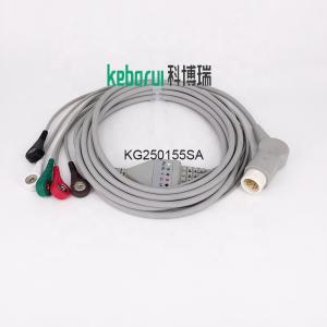 Quality 3400mm Compatible ECG Cables M1520A M1530A ECG Patient Cables wholesale