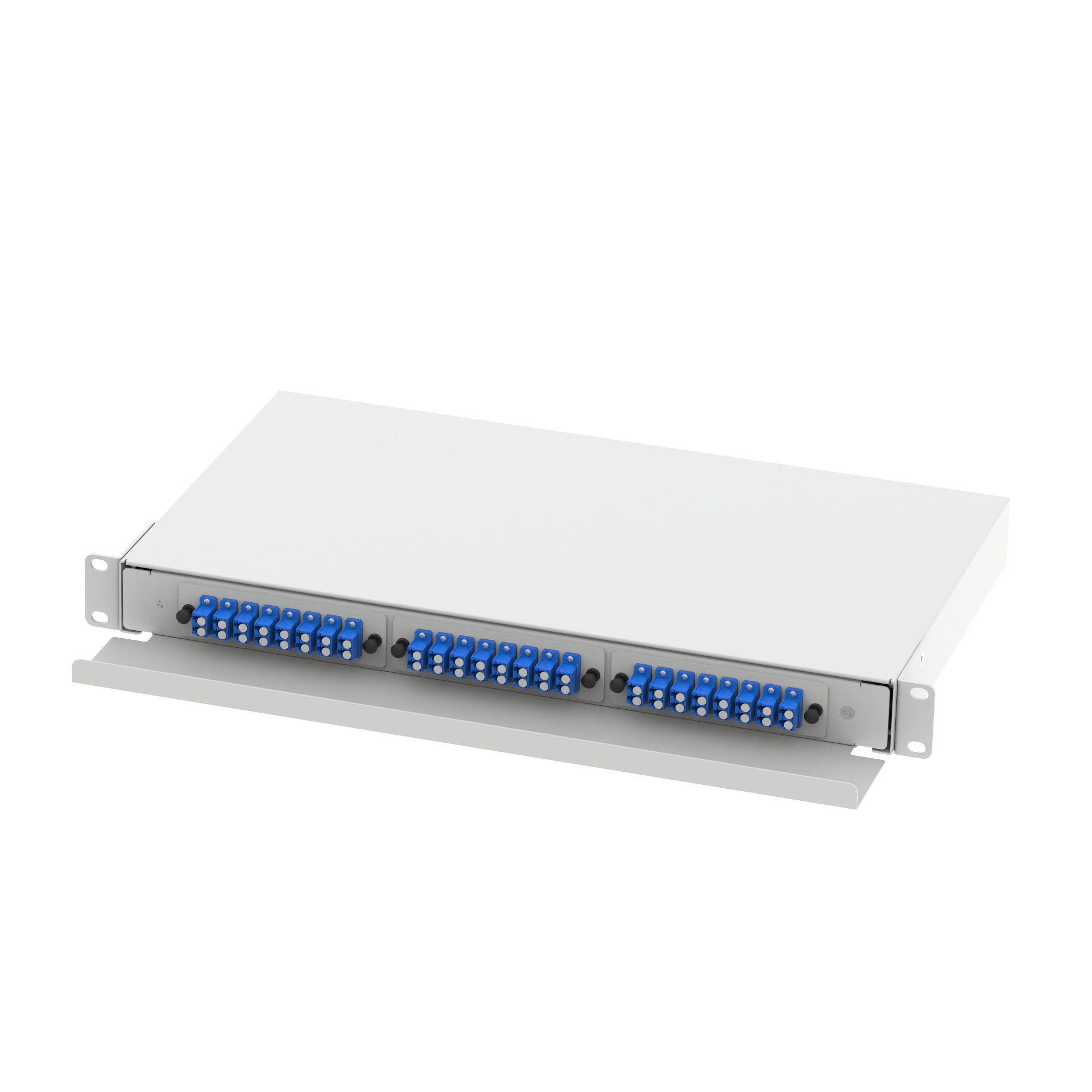 5 LC Type 1U 48 Port Optic Fiber Distribution Patchpanel for FTTX LC Connector Type