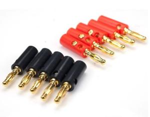 Quality 4mm Gold plated Banana Plugs Connector wholesale