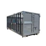 Carbon Steel Hook Lift Bin Industrial Roll On Roll Off Skip Outdoor Truck Scrap