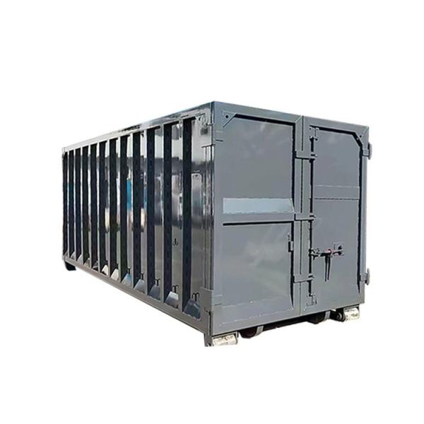 Carbon Steel Hook Lift Bin Industrial Roll On Roll Off Skip Outdoor Truck Scrap