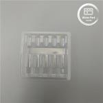 Customized Plastic Ampoule Medical Blister Packaging Tray for 1ml Vials Clear
