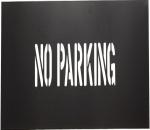 Chemical Resistant No Parking Plastic Letter Stencils Durable Traffic Marking