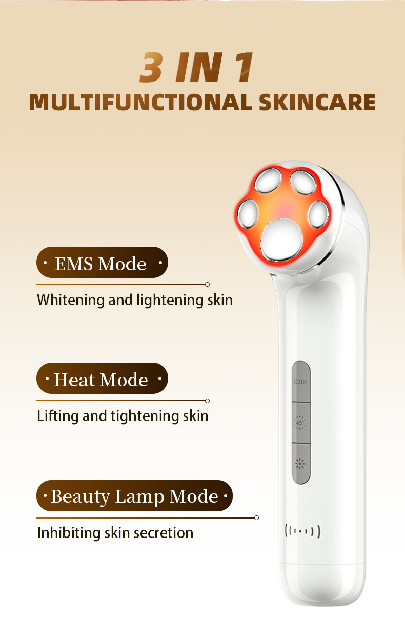 Multifunctional Facial Massager, MICROCURRENT for Skin Lifting & Firming - Wrinkle & Dark Circle Reducer - at Home Skin Care Face Sculpting Tool,