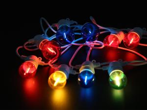 Quality LED Filament RGB IP44 Party LED Lights For Outer / Indoor Lighting wholesale