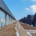 Uv Protected Arch Mushroom Poly Tunnel Greenhouse