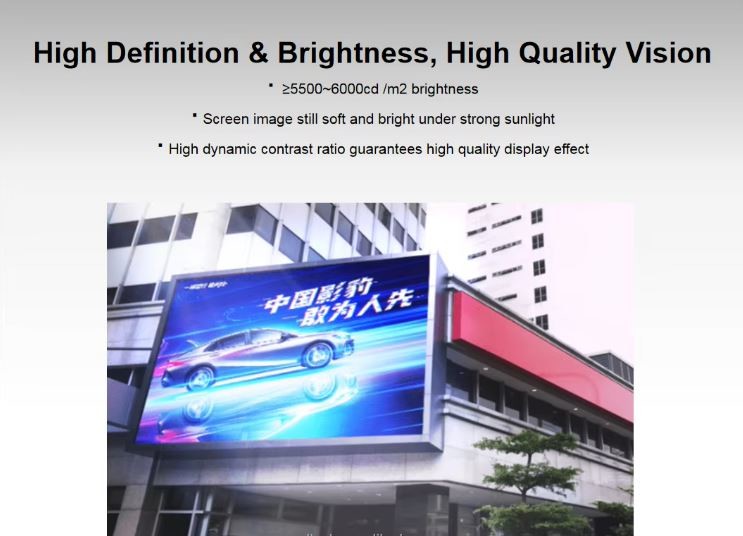 Curved Exterior Building 3D Billboard Big Screen Video Led Image Display P3.9 Fixed Advertising Screen Display Outdoor