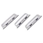 Silver Plating Machined Titanium Metal Injection Molding Parts Watch Strap