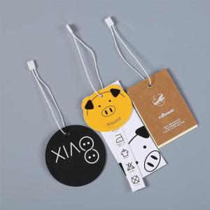 Quality Promotional Hang tags Custom Barcode Printing for Clothing wholesale