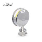 H48mm 24UNF2B Stainless Steel Diaphragm Gauge CE Dia 63mm