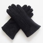 Double Face Leather Winter Gloves Hand Sewn 100% sheepskin gloves