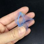 Transparent Mini Plastic Zipper Bags For Food Phone Card Packaging