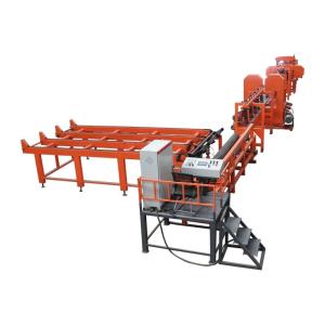 Quality Full Automatic Sawn Timber Sawmill Line Vertical Wood Sawmill Production Line Wood Cutting Machine wholesale