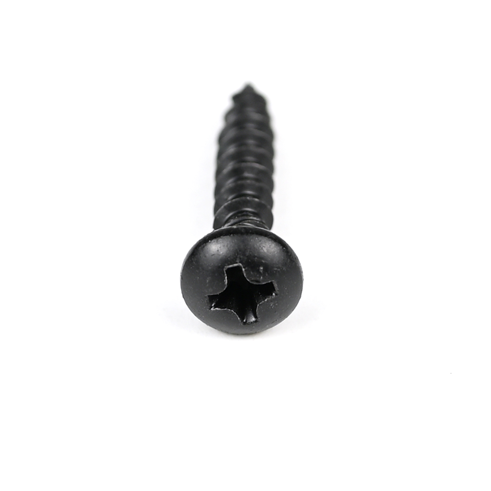 Pan Head Round Phillips Black Chipboard Wood Screws Stainless Steel Self Tapping Decking Screws T/T Payment