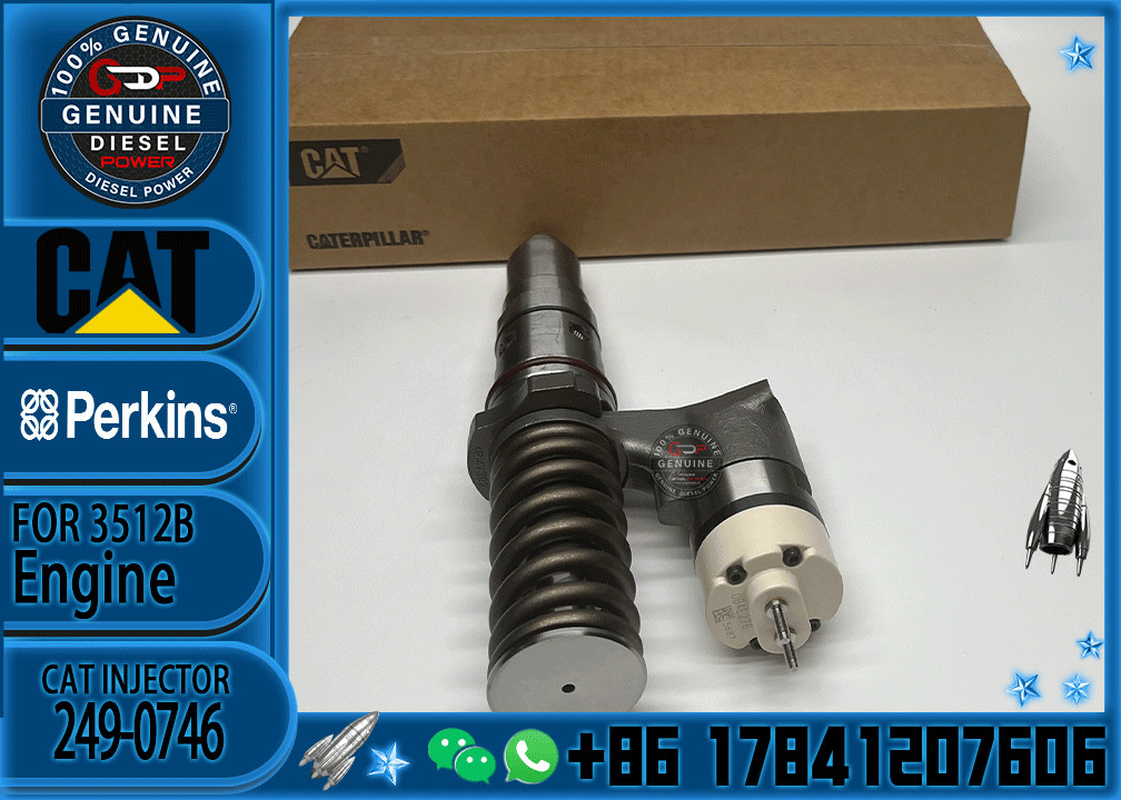 2490746 162-8813 386-1767 diesel fuel injector 249-0746 20R0850 for cat 3524B engine 20R-0850 1628813 3861767