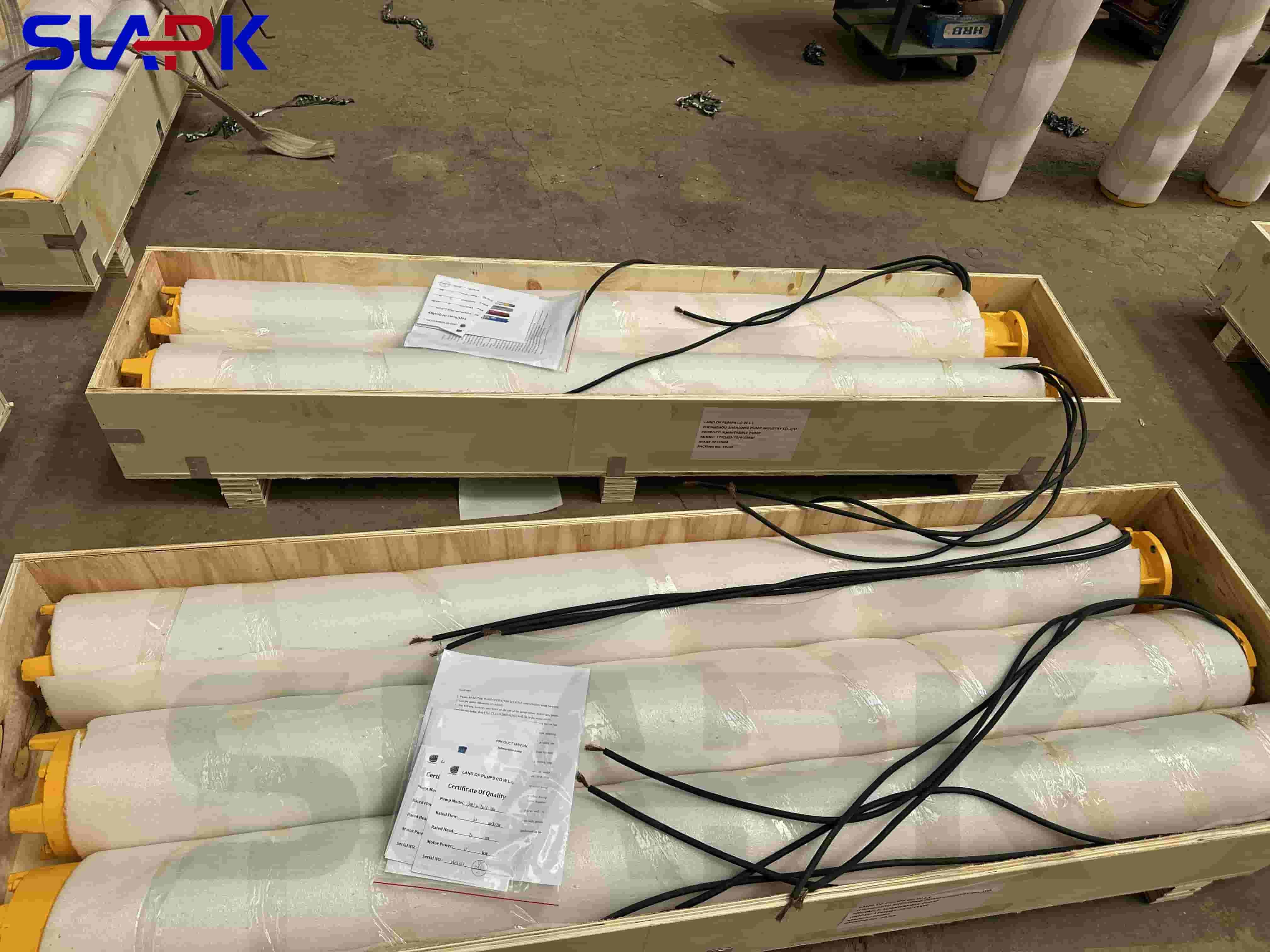 5.5kW High Head Submersible Pump 10m³/h 108m Clear & River Water Application