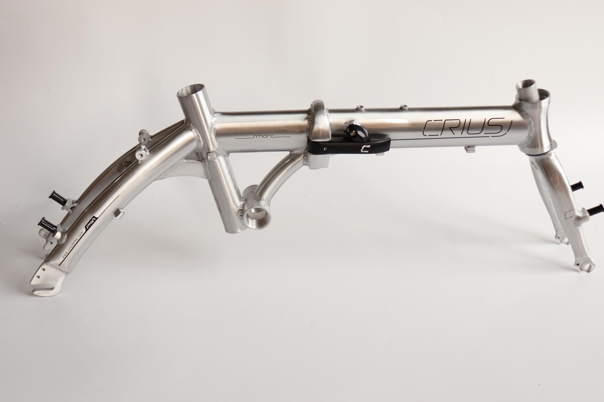 Supply Mini Light Weight Fold Up 14 Inch Folding Bike with Gloss Finish Alloy Frame