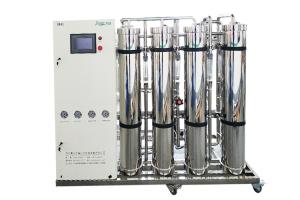 Quality Double Pass Reverse Osmosis System 50-70% Water Recovery Rate 1000LPH wholesale