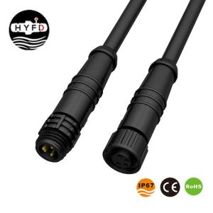 Quality Nylon PA66 250V 4.0mm M8 4 Pin Male Connector wholesale