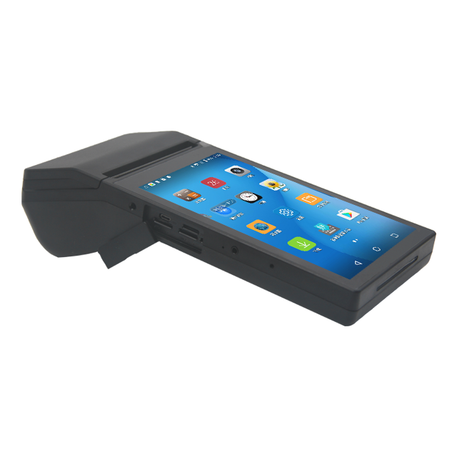 Touch Screen Handheld POS Printer 80mm Thermal NFC GPS Google Play Support Dual Channel
