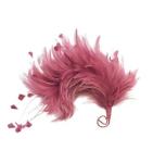 Event Party Supplies Feather Mounts Hackle Millinery Feather Flowers 15x30cm