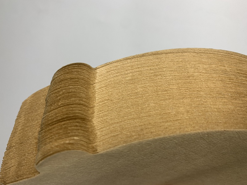 40 Pcs Cone Shaped Wood Pulp Coffee Filter Paper For Drip Coffee Filter