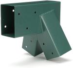Stamping Punching Bending Outdoors Garden Decor Wood Connector Metal Swing Stand