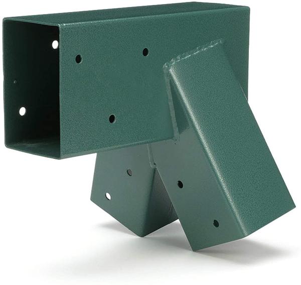 Stamping Punching Bending Outdoors Garden Decor Wood Connector Metal Swing Stand