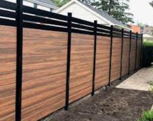 Quality Beautiful Wood Clour 6ft FRP Fencing High Durability Low Maintenance wholesale
