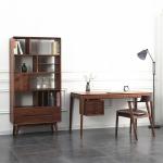 Modern Style Solid Wood Hotel Room Table / Hotel Writing Desk