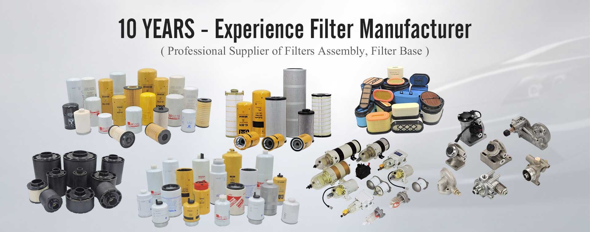 Excavator 3416643 1R0714 Hydraulic Oil Filter For Engine