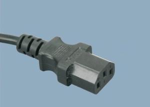 Quality UL CUL CSA 13A 120V IEC 320 C13 Plug Monitor American UL Power Cord wholesale