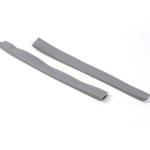 Soundproof Plastic Cover Strip Door Bottom Garage Door Weather Seal Black