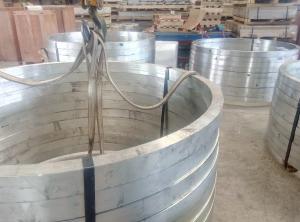 Quality Rolled Ring Forgings Used In Aerospace Industry 7075 T6 Aluminum Forging Parts wholesale