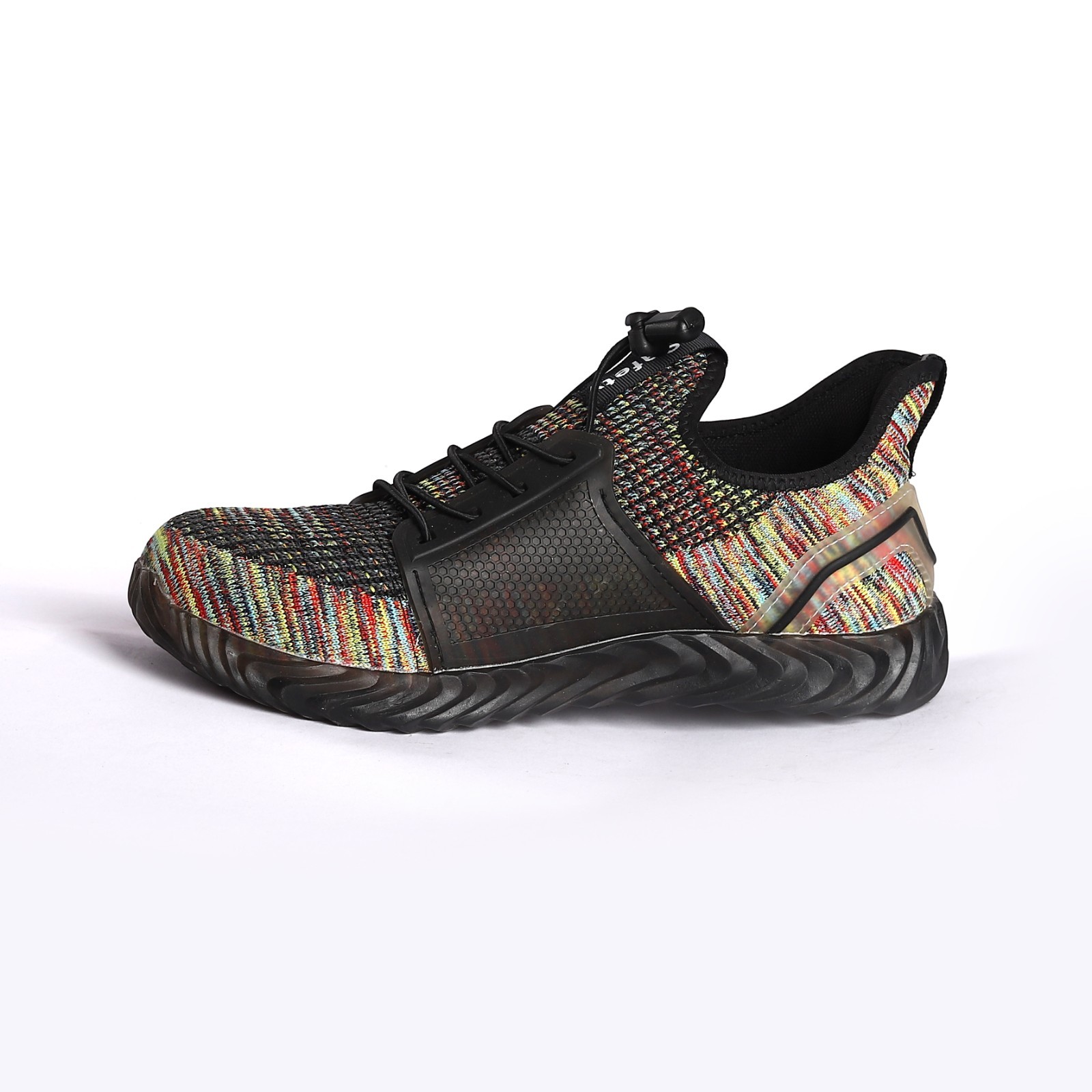 OEM Or SHENGJIE Fly Knit Safety Shoes with Steel Toe Protection Anti-Slip Yes