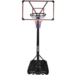 Quality PE Base Adjustable Basketball System Outdoor 36.5kg PC Backboard wholesale