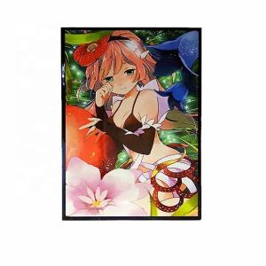 Quality Shockproof Game Card Sleeves PP Clear Plastic Card Protectors Customized Logo wholesale